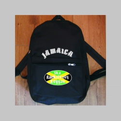 Jamaica SKA Rocksteady Reggae - jednoduchý ľahký ruksak, rozmery pri plnom obsahu cca: 40x27x10cm materiál 100%polyester